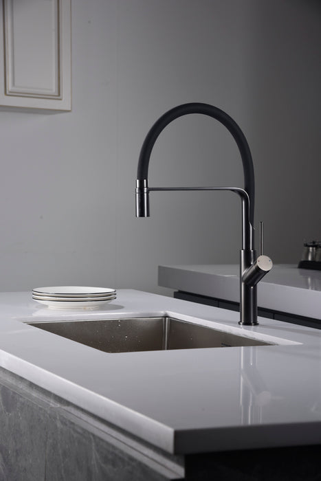 IMEX GCE022/BGM SENA Grifería De Cocina Color Black Gun Metal