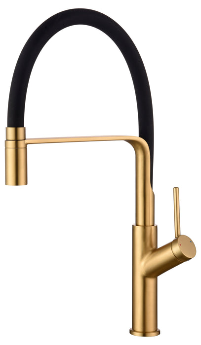 IMEX GCE022/OC SENA Kitchen Faucet Brushed Gold Color
