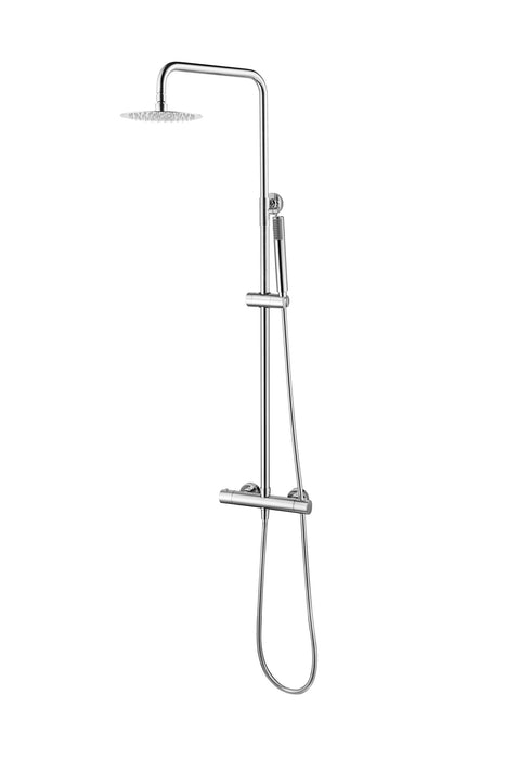 IMEX BTM039 MONZA Conjunto Grifo Ducha Telescópico Termostático Cromo