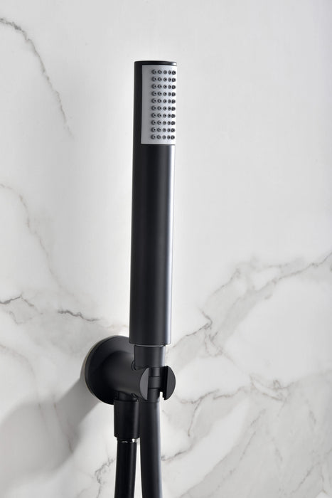 IMEX GTT039/NG TÍVOLI Thermostatic Built-in Shower Set Matte Black Color