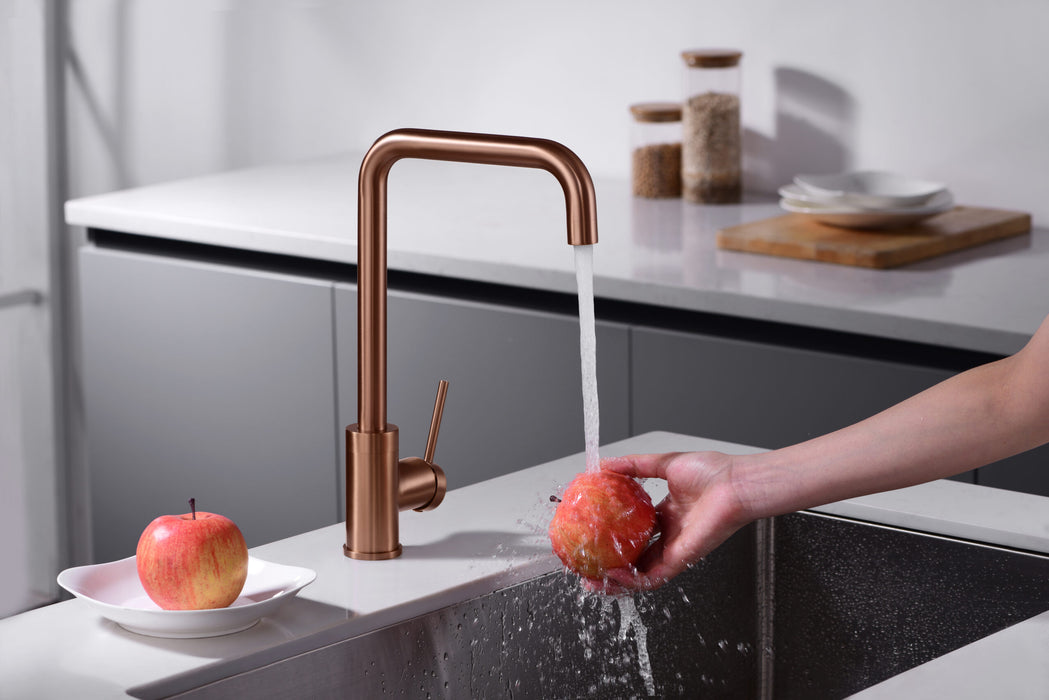 IMEX GCR004/ORC LOIRA Kitchen Faucet Rose Gold Brushed Color