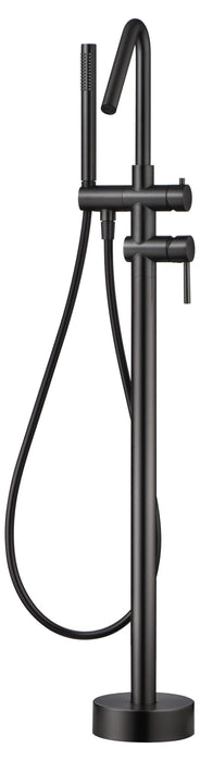 IMEX BBECO1/BGM CORCEGA Single-Handle Freestanding Bathtub Faucet Black Gun Metal