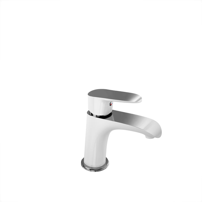 LLUVIBATH DN10101 DANN Grifo Single Lever Washbasin White/Chrome