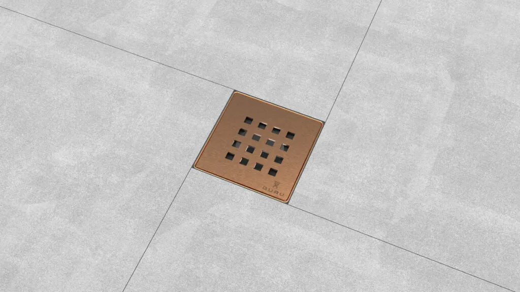 ESTIL GURU IB20020R EVO COLORS AIKIT BRONZE Drain Siphon Reduced Height Shower