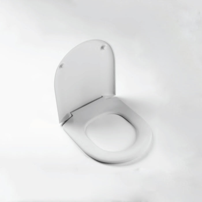 ETOOS 04717108 EKANA Compatible Toilet Seat Semi-Surround Soft Close White