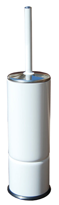 MEDICLINICS ES0010 White Aluminum Bathroom Brush Holder