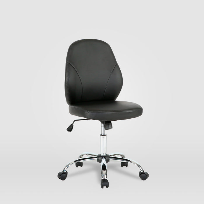 FURNITURE STYLE FS6626NG ESTELA Office Chair Imitation Leather Color Black