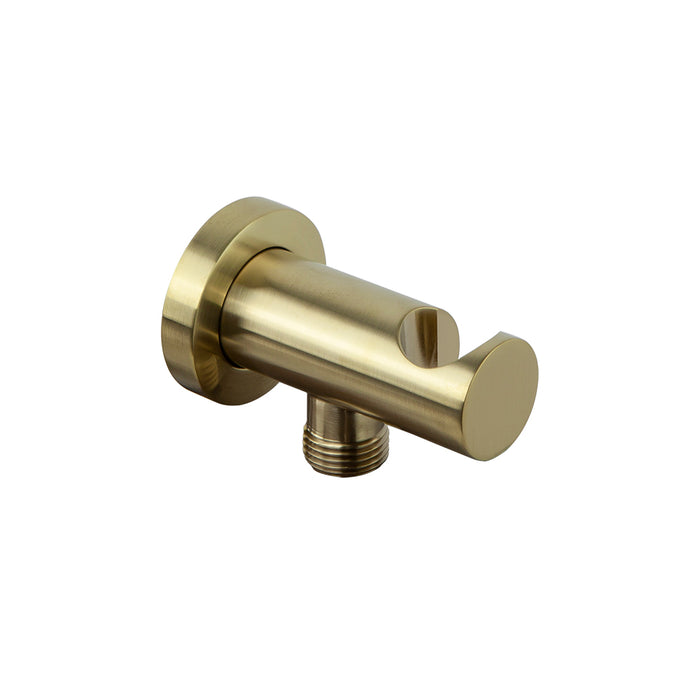 RAMON SOLER 3796OC HYDROTHERAPY Elbow Water Outlet and Support Brushed Gold