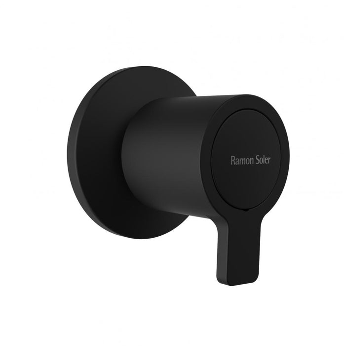 RAMONSOLER 94073/4X1NM BLAUTHERM Llave de Paso 3/4 Negro Mate