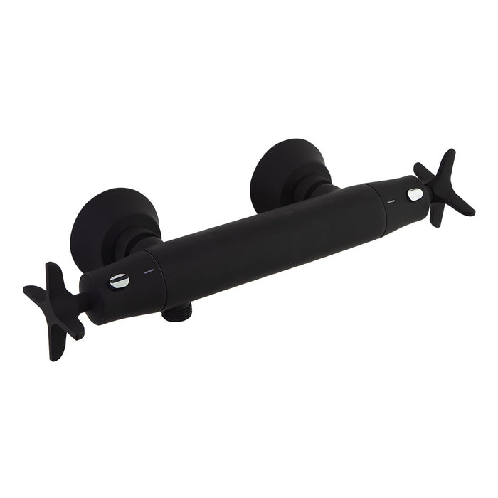 RAMONSOLER 913401SNM ADAGIO Thermostatic Dual-Handle Shower Faucet Without Shower Set Matte Black