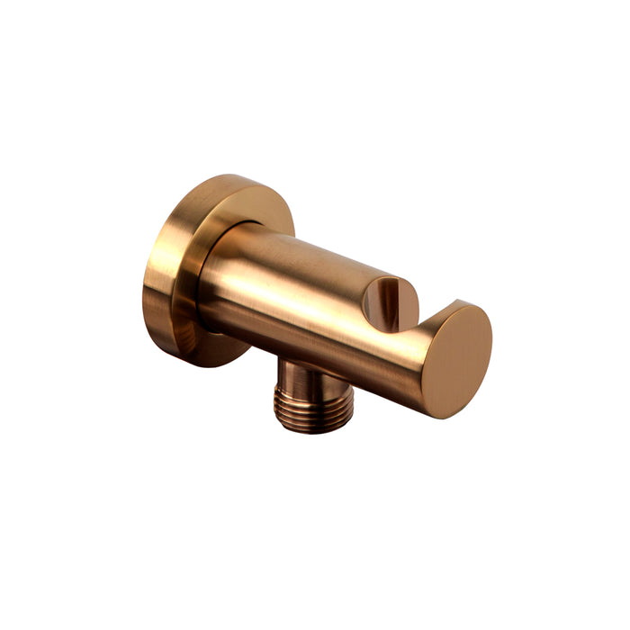 RAMÓN SOLER 3796CUC HIDROTERAPIA Toma de Agua con Soporte Cobre Cepillado