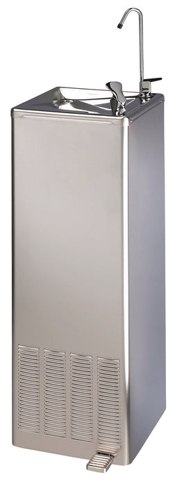 MEDICLINICS FAP050C Refrigerated Water Fountain with Pedal AISI 304 Bright Finish 30L/h