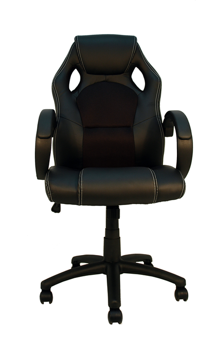 FURNITURE STYLE FS7801MNG OLIMPIA Gaming Chair Imitation Leather-Textile Color Black