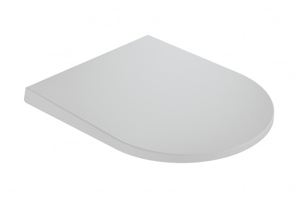 GALA G5169601 CORAL Slim Surround Toilet Seat soft close Drop White