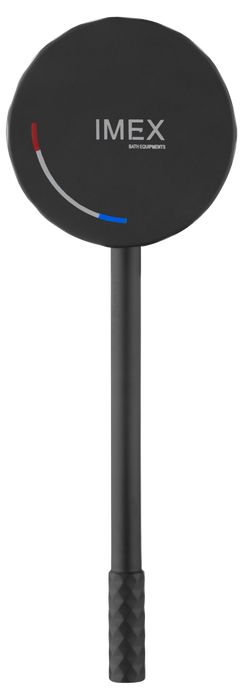 IMEX GLG053/NG GÉNOVA Monomando Empotrado Lavabo Negro Mate