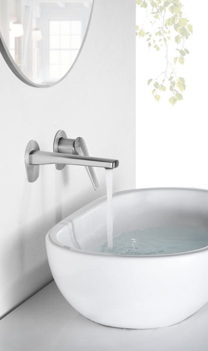 IMEX GLD055/AC DELOS Monomando Empotrado Lavabo (Acero S316)