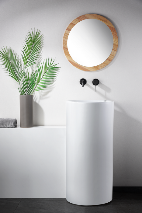 IMEX GLG053/BGM GÉNOVA Monomando Empotrado Lavabo Black Gun Metal