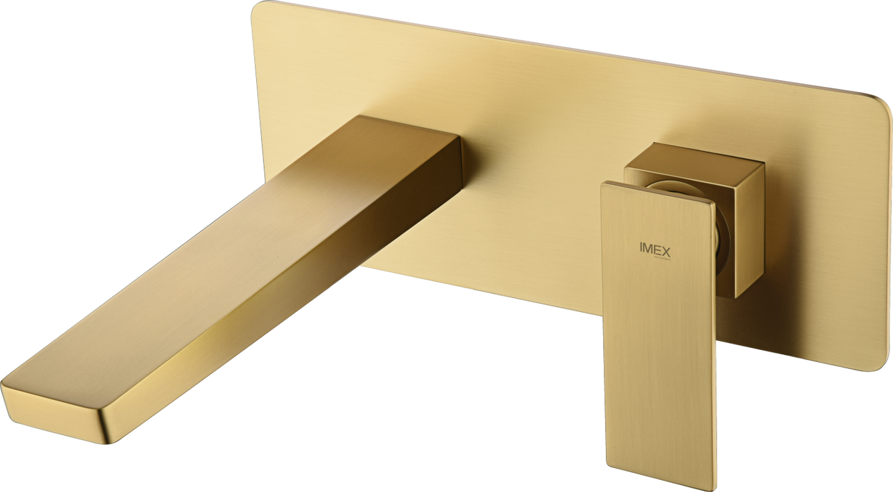 IMEX GLP048/OC PISA Single-lever Built-in Washbasin Brushed Gold