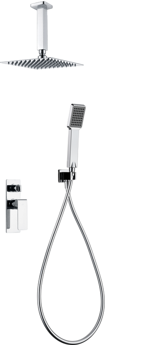 IMEX GPN058 NADI Conjunto Ducha Monomando Empotrado Cromo