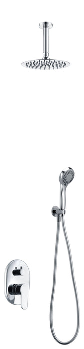 IMEX GT003 MONACO Conjunto de Ducha Empotrado Monomando Cromo