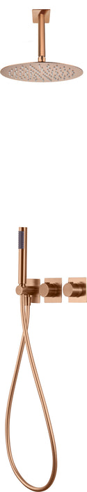IMEX GTN062/ORC NEPAL Thermostatic Shower Set Built-in Brushed Rose Gold