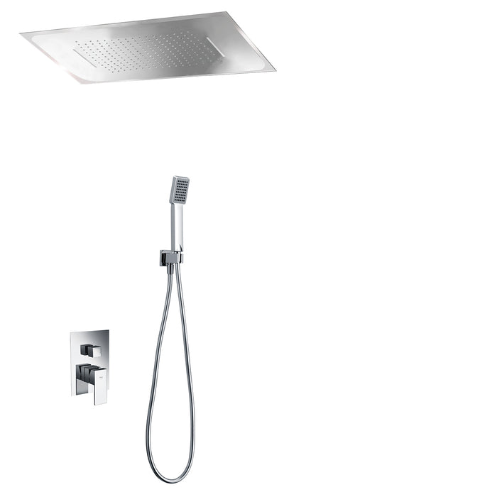 IMEX GTS019/P SUMATRA Built-in Chrome Single-Lever Shower Set with Frame