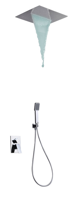 IMEX GTS020 MALAGA Conjunto de Ducha Empotrado Monomando Cromo