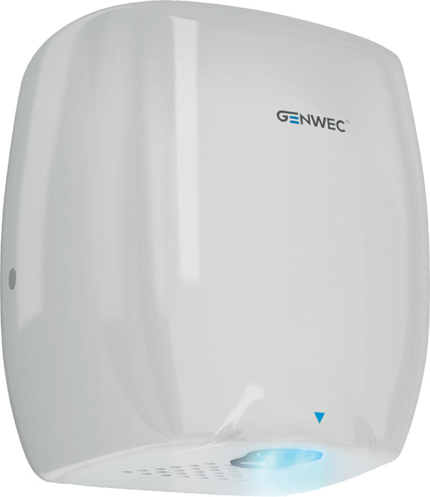 GENWEC GW01 12 02 00V1 E-FLOW Secamanos Aluminio Blanco 110v Blanco