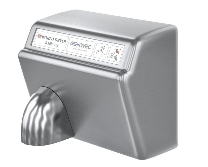 GENWEC GW01 20 04 02 MODEL A Chrome Hand Dryer