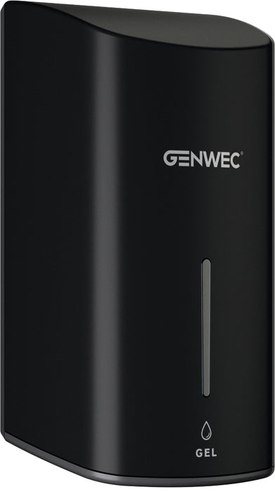 GENWEC GW04 16 01 03 Dispensador de Jabón Negro Mate