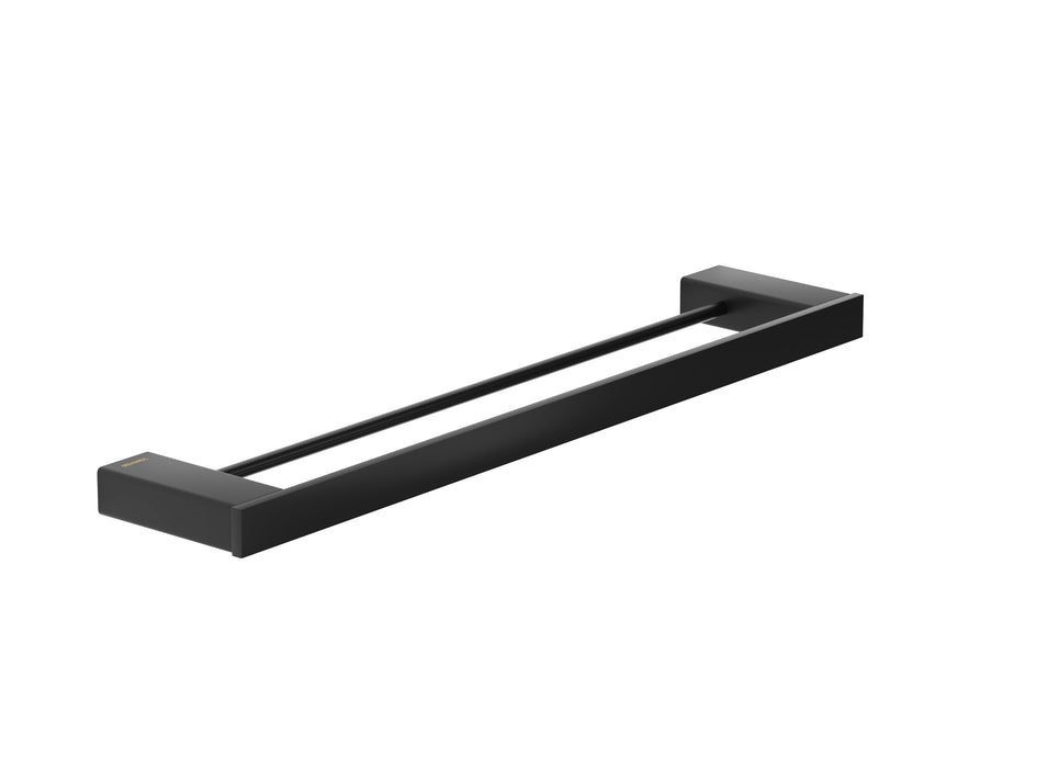 GENWEC GW05 65 04 03 POMPEI Double Bar Towel Rail Stainless Steel 304 Matte Black