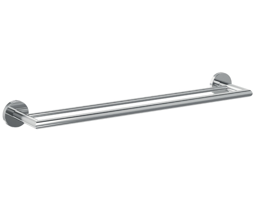GENWEC GW05 50 04 02 CRETA Double Bar Towel Rack Stainless Steel 304 Chrome