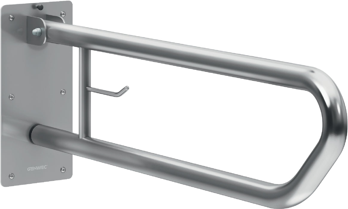 GENWEC GW11 08 04 02 Foldable Bar 600 mm Roll Holder Stainless Steel Bright Chrome