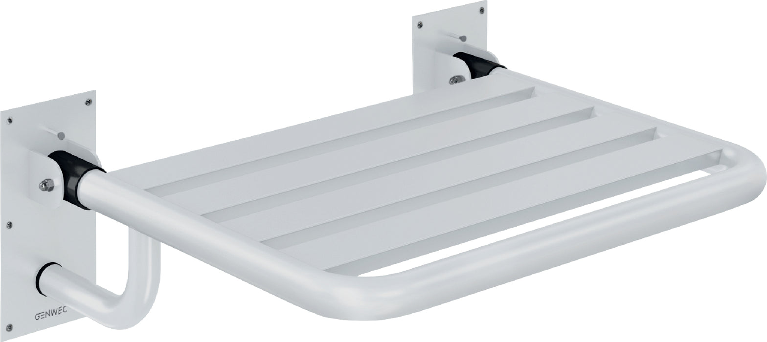GENWEC GW11 23 03 00 White Steel Folding Seat White