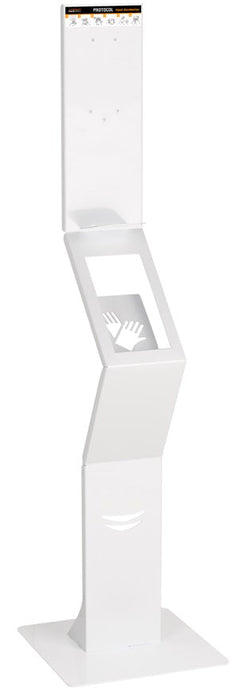 MEDICLINICS HGPT0040 Hydroalcoholic Gel Dispenser with Floor Stand and Base Mediclinics