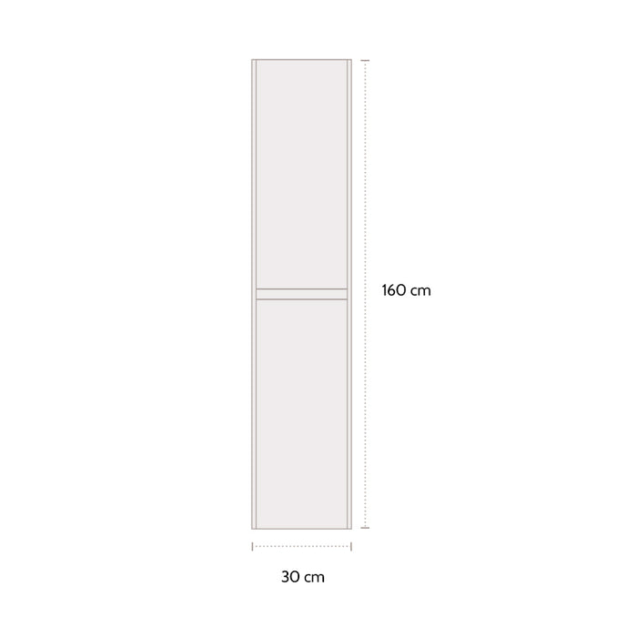 STROHM TEKA 187130014 INCA Reversible Pillar Titanium Oak Color