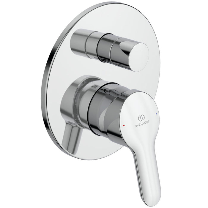 IDEAL STANDARD A7185AA ALPHA Grifo Monomando Baño/Ducha Empotrado 2 Vías Cromo