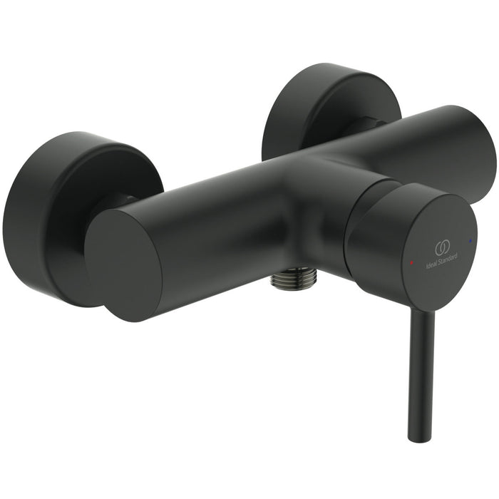 IDEAL STANDARD BC200XG CERALINE Grifo Monomando Ducha sin Equipo de Ducha Negro Seda