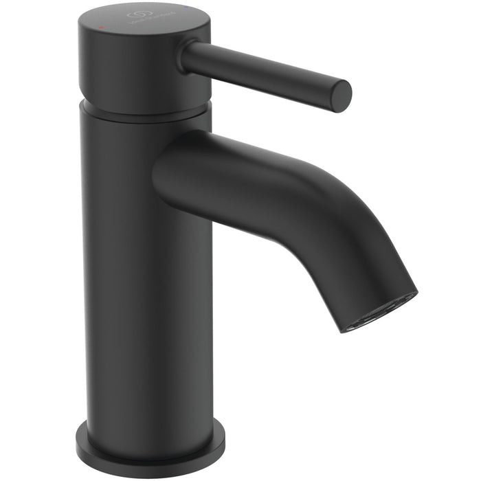 IDEAL STANDARD BC822XG CERALINE Grifo Monomando Lavabo con Válvula Clic Clac Negro Seda