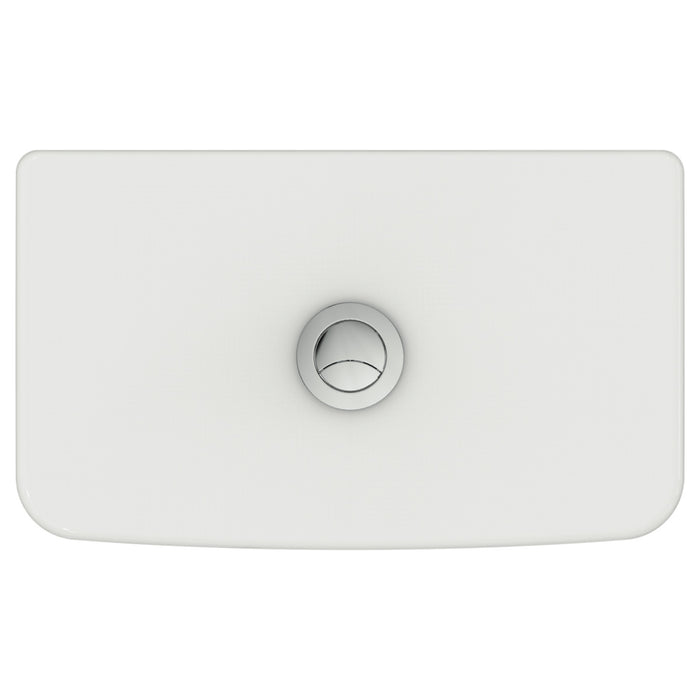 IDEAL STANDARD E073401 CUBE CONNECT AIR Cistern Bottom Feed Double Push Button White