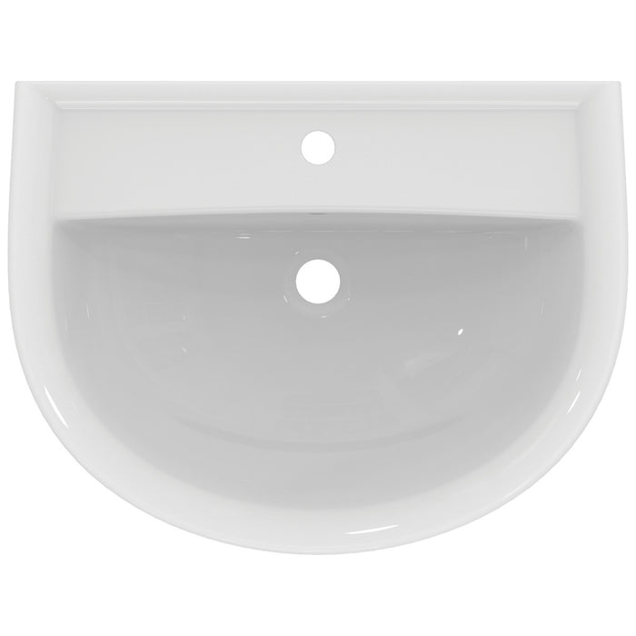 IDEAL STANDARD W332201 EUROVIT Suspended Washbasin 65 White