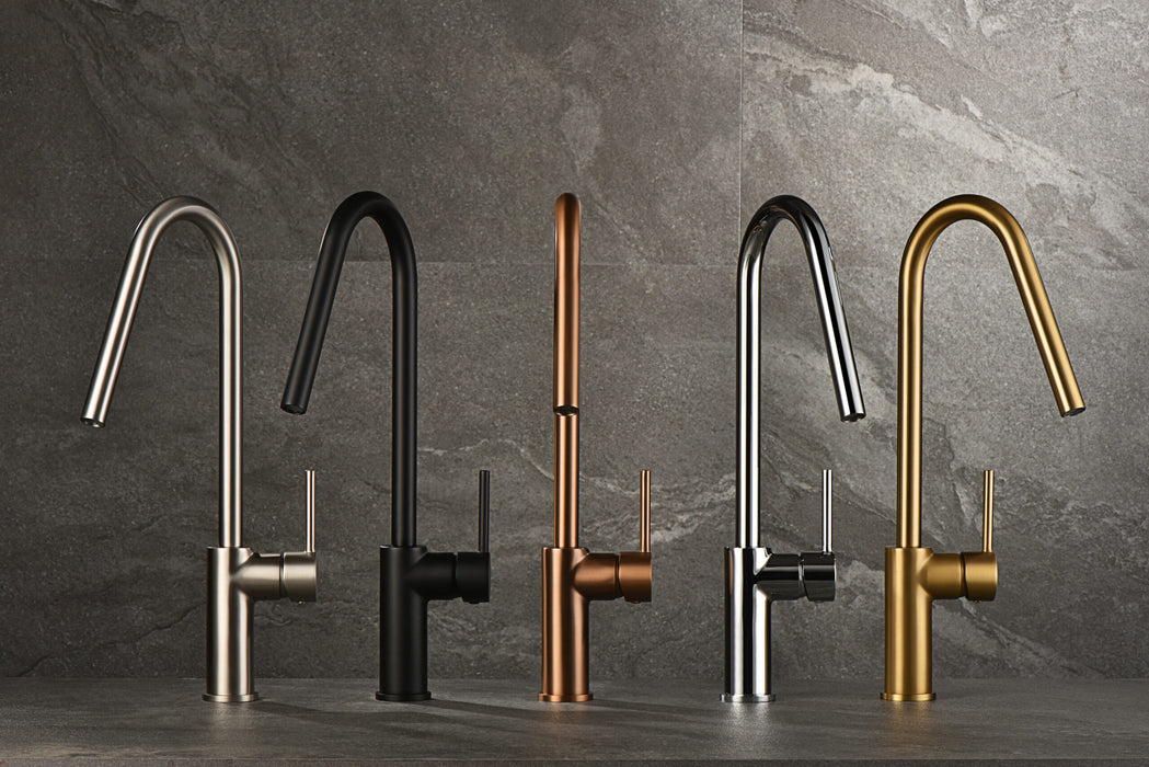 IMEX GCE020/OC KENIA Grifo de Cocina Oro Cepillado