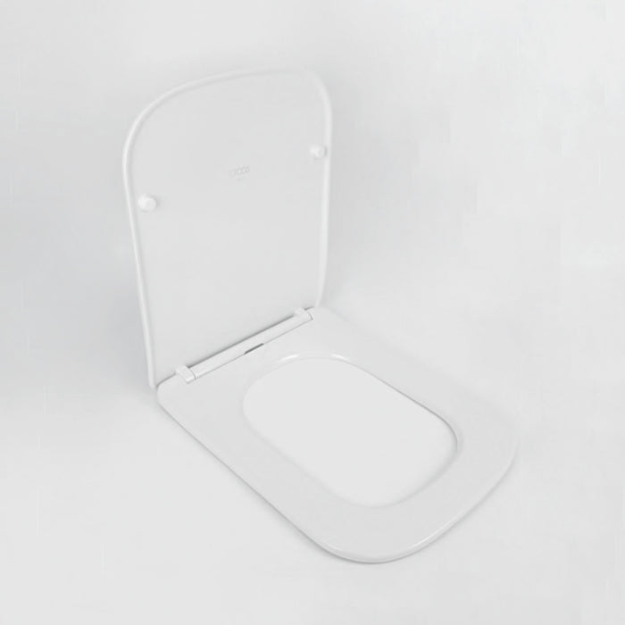 ETOOS 04199108 KEONA Tapa WC Compatible Envolvente Extraíble Caída Amortiguada Blanco
