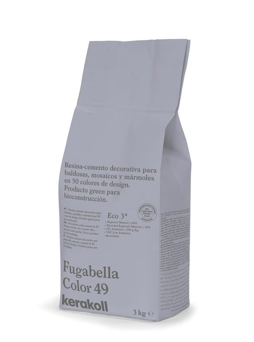 KERAKOLL 74347 FUGABELLA Color-49 3 kg 7 a 10 Días Kerakoll 