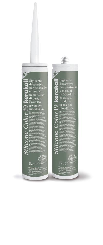 KERAKOLL 50255 SILICONE Color-19 310 ml 7 a 10 Días Kerakoll 