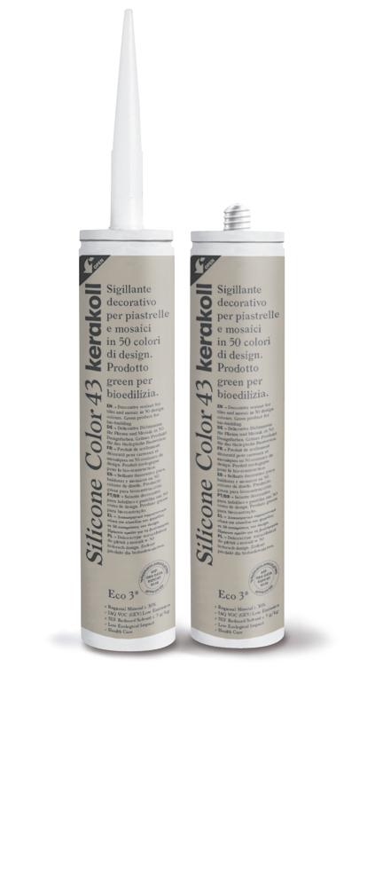 KERAKOLL 50279 SILICONE Color-43 310 ml 7 a 10 Días Kerakoll 