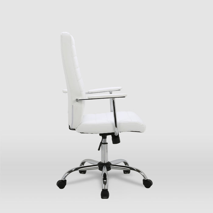 FURNITURE STYLE FS9024BL LARA Office Chair Imitation Leather White