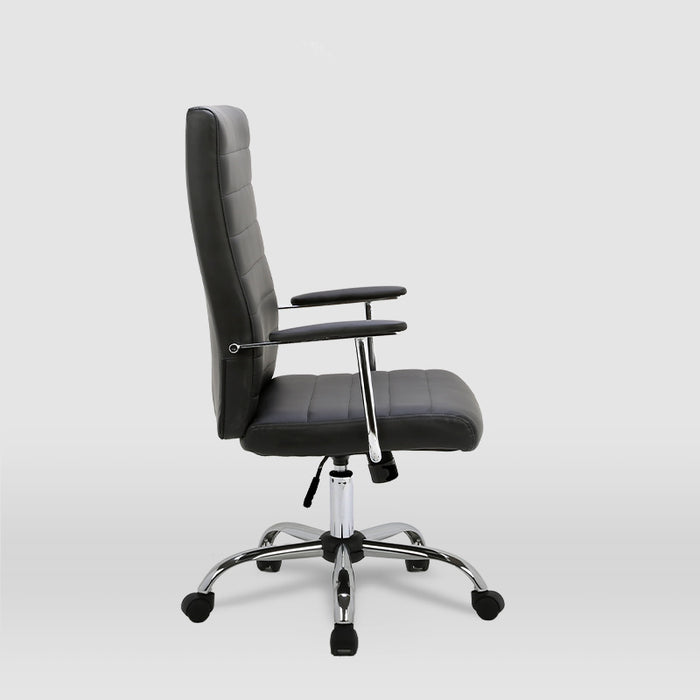 FURNITURE STYLE FS9024NG LARA Imitation Leather Office Chair Black