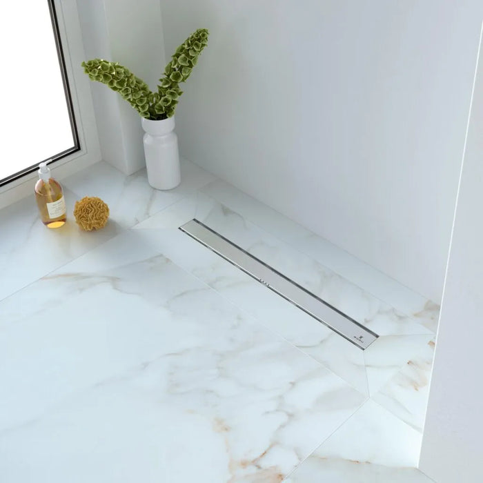 ESTIL GURU EVOLUX LINEAL LISA Desagüe de Ducha Integrado Acero Inox