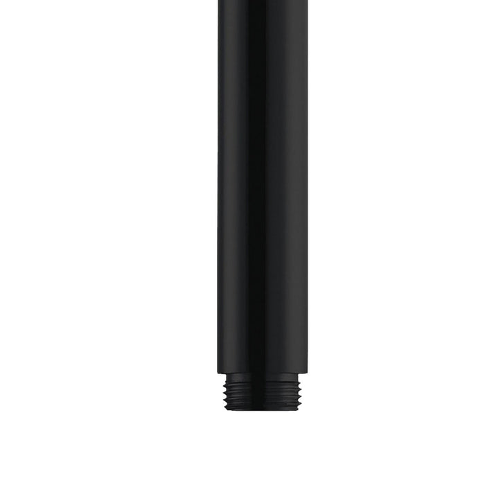 LLAVISAN L110007 Round Ceiling Shower Arm 16 cm Matte Black Brass